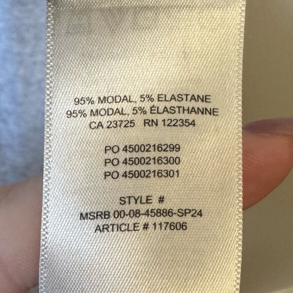 The group Babaton Aritzia Luxe Lounge Temptation long stretchy maxi dress - Picture 8 of 8